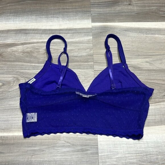Zenana purple lace bralette crop top size small - Picture 7 of 7